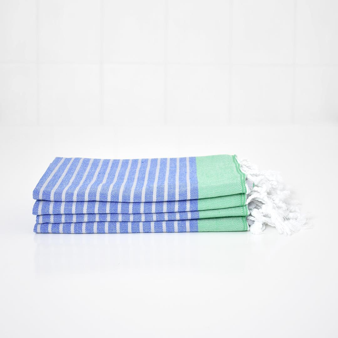 White with Grey Hand Towel – Antiochia Collection – Antiochia Home